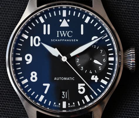 iwc big pilot blue replica|ZF IWC 500912 Big Pilot Review & Macros .